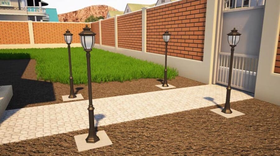 Правила монтажа уличных светильников