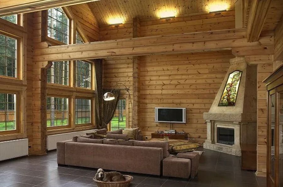 Как установить точечные светильники в деревянный потолок